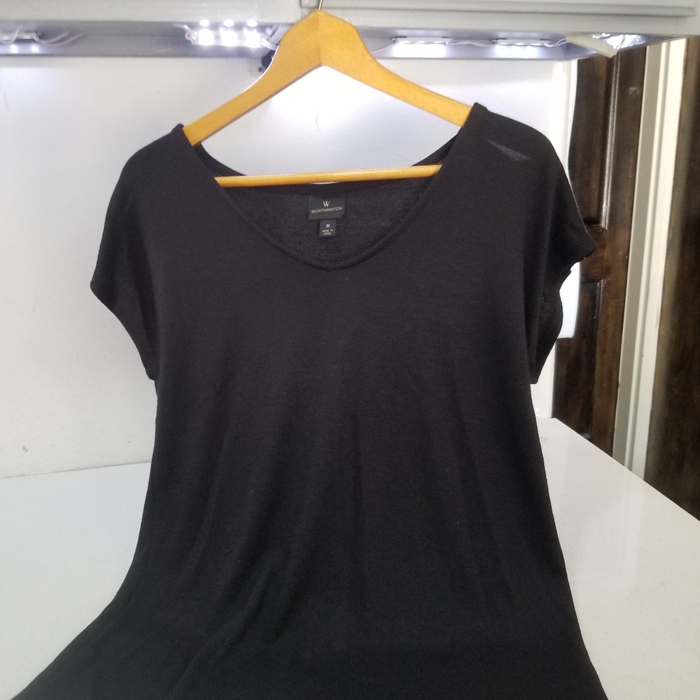 New Woman Black Blouse M
